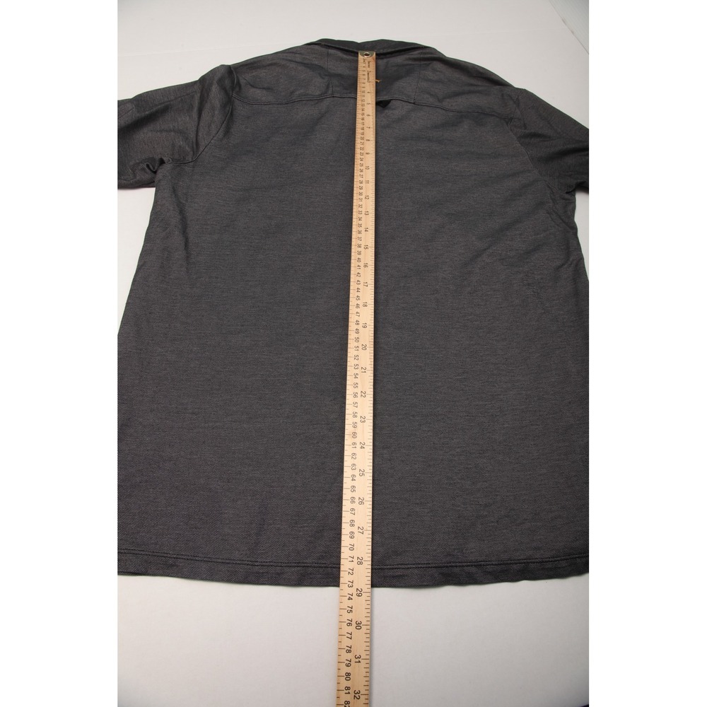 Pittsburgh Steelers Tommy Bahama Polo Shirt Men's Medium Gray NFL Fan Apparel - Picture 9 of 11